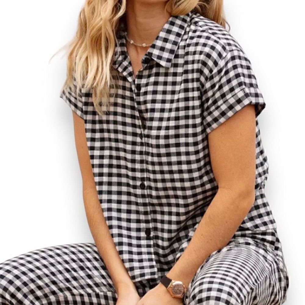 Volcom Coco Ho Button-Up Check Shirt - Picture 2 of 10